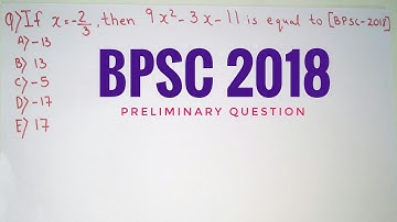 BPSC 2018 asked question  || BPSC || UPSC || EDUholic