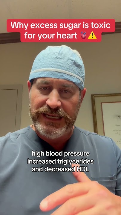 Is Oxyshred Bad For Your Heart Why excess sugar is so bad for your heart #doctor #medstudent #surgeon