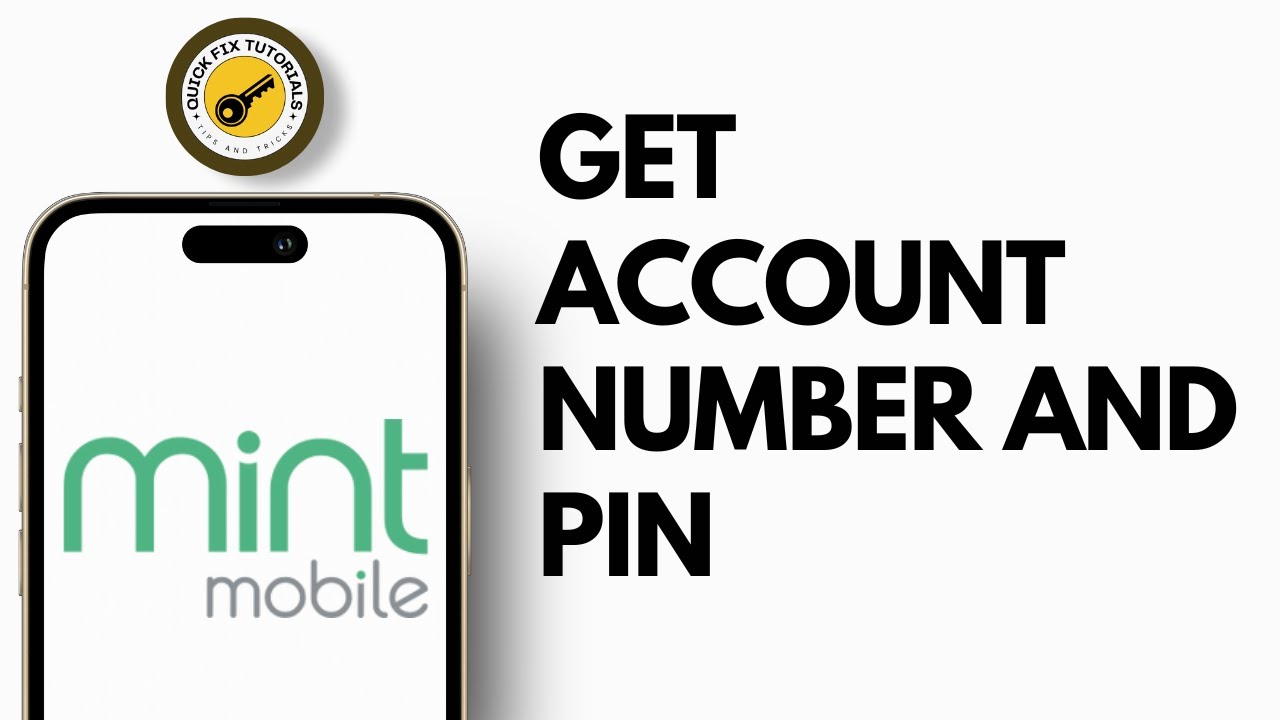 How To Get Mint Mobile Account Number And Pin - YouTube