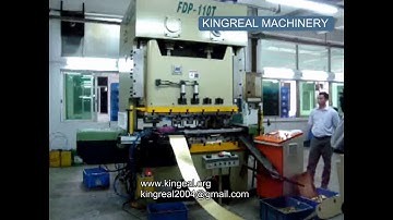 KINGREAL High precision NC servo deflection feeder for power press punching
