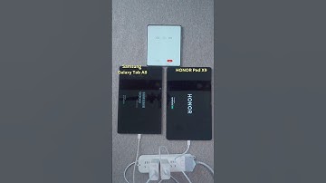 The #HONORPadX9 starts up much faster. #HONOR #SamsungTabA8