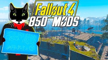 Rebuilding The Castle With 850 Mods In Fallout 4 - Magnum Opus