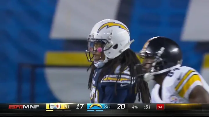 Antonio Brown vs Jason Verrett (2015) | WR vs CB Matchup