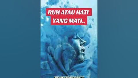 Ruh atau Hati yang mati || GUS MUKHLASON ROSYID
