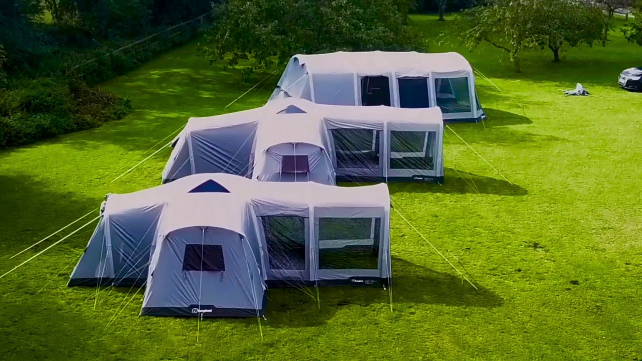 Berghaus 2020 family tents - YouTube