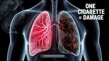 “What Happens to Your Lungs After One Cigarette | 3D Animation”