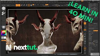 Zbrush Beginner Tutorial | Learn Zbrush in 40 min! screenshot 1