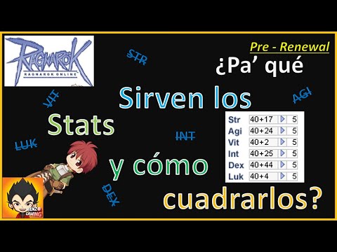 Ragnarok Online - ¿Para qué sirven los stats y cómo cuadrarlos? (Pre-Renewal)