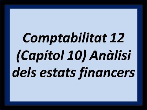 cebuanoAccounting 12 (Kapitulo-10) Pagtuki sa mga pinansyal nga mga pahayag