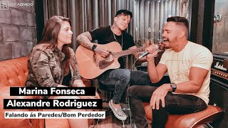 Falando Às Paredes / Bom Perdedor | Cover Rick Azevedo e Marina Fonseca e Alexandre Rodriguez