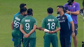 INDvPAK : Dhoni Spends Time With Pak Players After T20 WC Match & Handshake with Babar | Cricbolly |