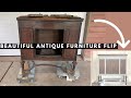 Beautiful FURNITURE MAKEOVER | Before and After FURNITURE FLIP | Antique Furniture Flip