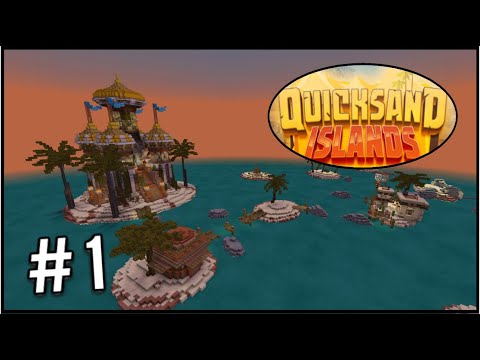 Minecraft – Quicksand Islands #1 – Stranded Alone!