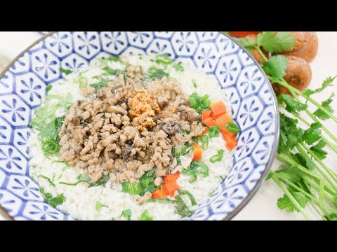 Thai Rice Soup ข้าวต้มไก่ทรงเครื่อง - Episode 212