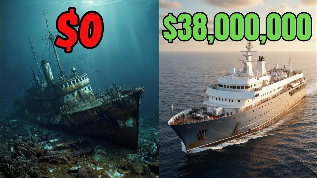 From $0 to $38,000,000 — Restoring a Sunken Ship