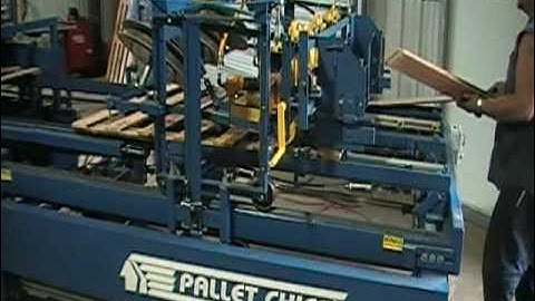 Pallet Chief Deck-Mat Nailer for Block Pallets / Euro Pallets