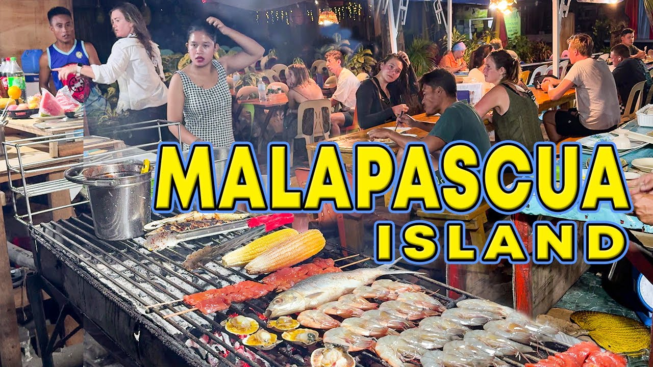 MALAPASCUA ISLAND Travel Guide and NIGHT WALKING TOUR  DAANBANTAYAN Cebu Philippines 