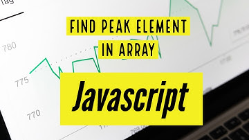 Find peak element in sorted array - Javascript