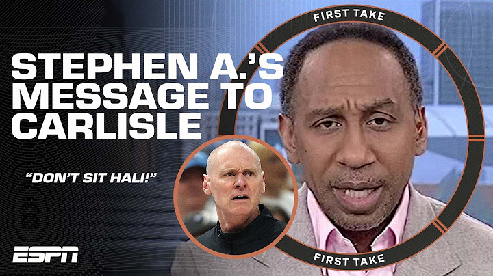 Stephen A. calls for Rick Carlisle to NOT sit Tyrese Haliburton in Game 6 👀🗣️ | First Take
