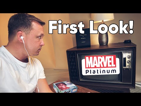 Best first box ever? | First Look at Marvel Platinum Unboxing - YouTube