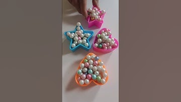 Colourful Nice pearl reversesatisfying|cookie cutter starflower set|beads reverse|moti reverse set