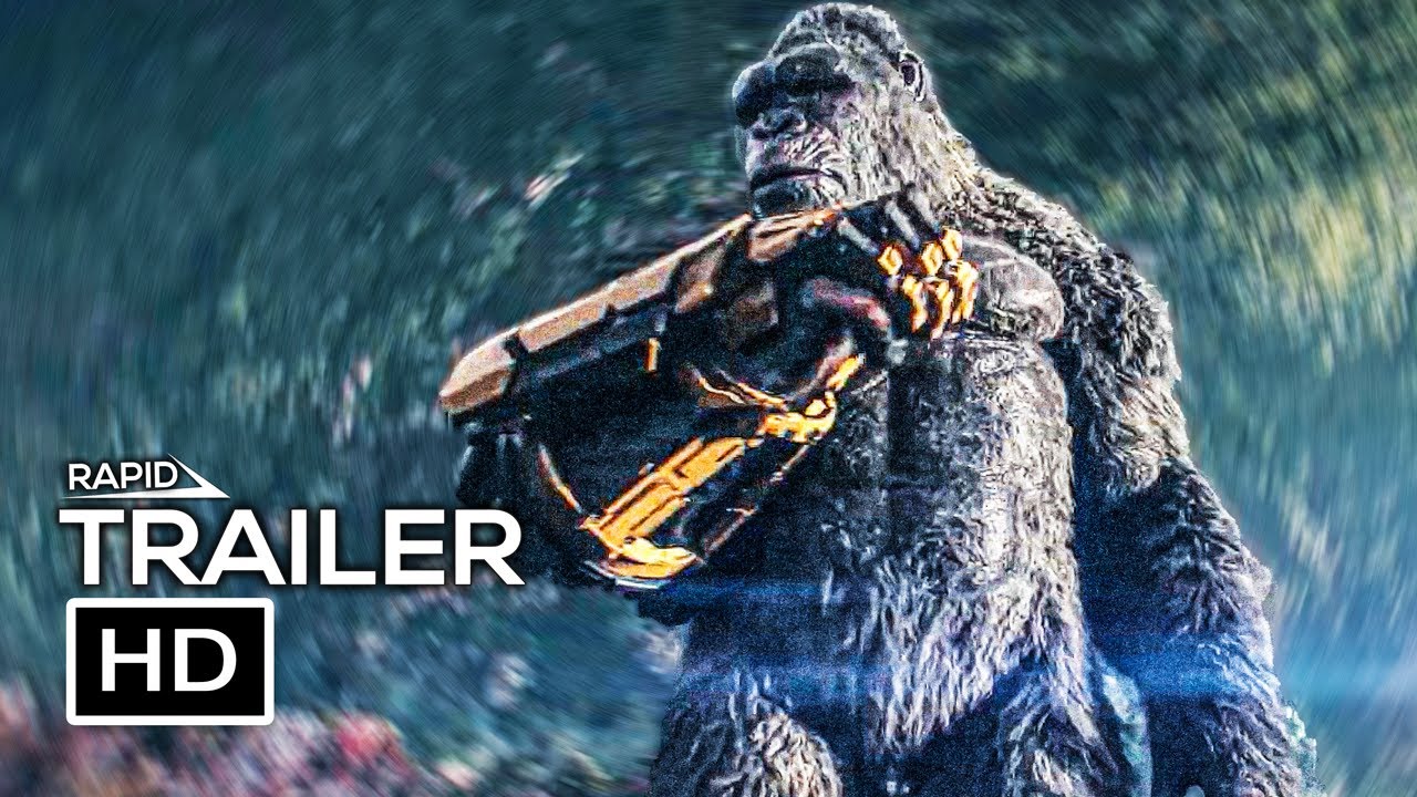 GODZILLA X KONG: THE NEW EMPIRE "Kong Receives Gauntlet From Monarch" New Trailer (2024)