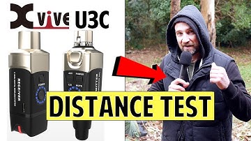 The New XVIVE U3C Wireless Condenser Pack - Distance Test!