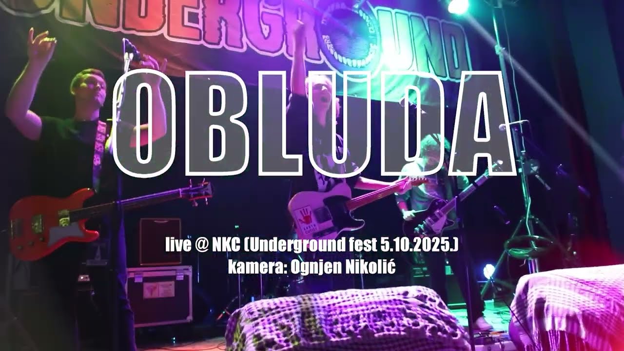 Obluda - Live at Underground Fest (NKC, 05.10.2025)