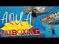 Aqua kickboxing best water aerobic for weight loss and toned body with pool dumbbells part 3