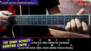 Download Lagu The Junas Monkey - Karena Cinta (TUTORIAL CHORD ASLI KEREN) MP3 Download Lagu The Junas Monkey - Karena Cinta (TUTORIAL CHORD ASLI KEREN) MP3