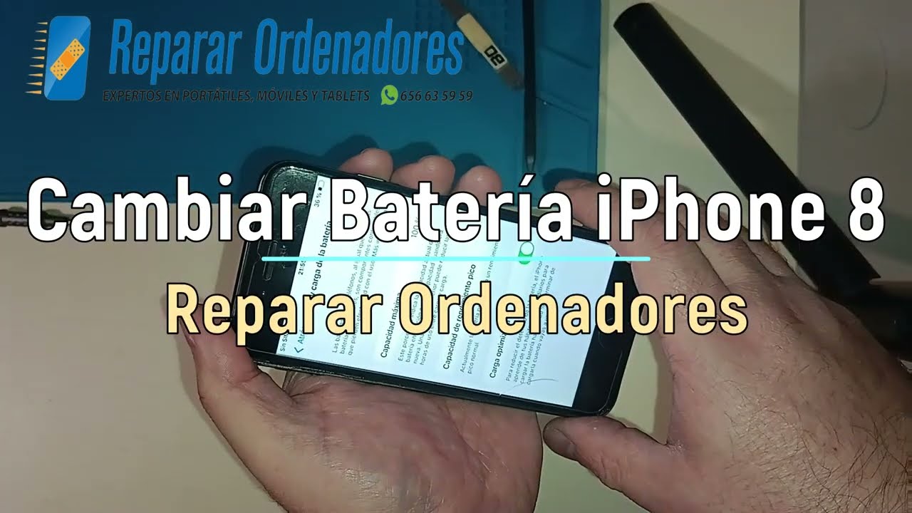 Cambiar Bateria iPhone 8 Plus 