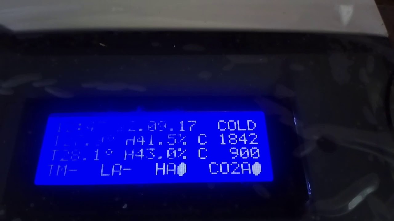 Контроллер климат-контроль на DHT22, MH-Z19 и ардуино