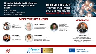 BEHEALTH 2025 - Panel 2: Mitigating Antimicrobial Resistance