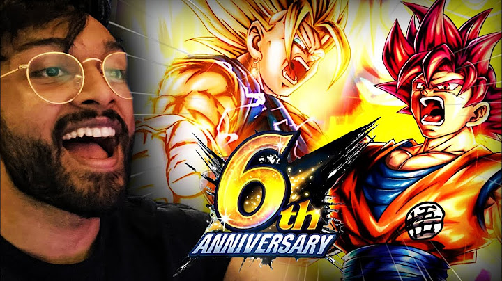 6TH ANNIVERSARY REVEALS LIVE! (Dragon Ball LEGENDS)