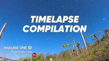 Sky Timelapse Compilation — Insta360 ONE R 1-Inch Edition Co-Engineered with Leica