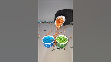 Satisfying Colorful Beads Sorting Asmr#satisfying #asmr #reversebeads