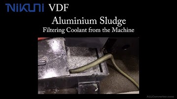 NIKUNI VDF Vortex Filter on Aluminum cutting application