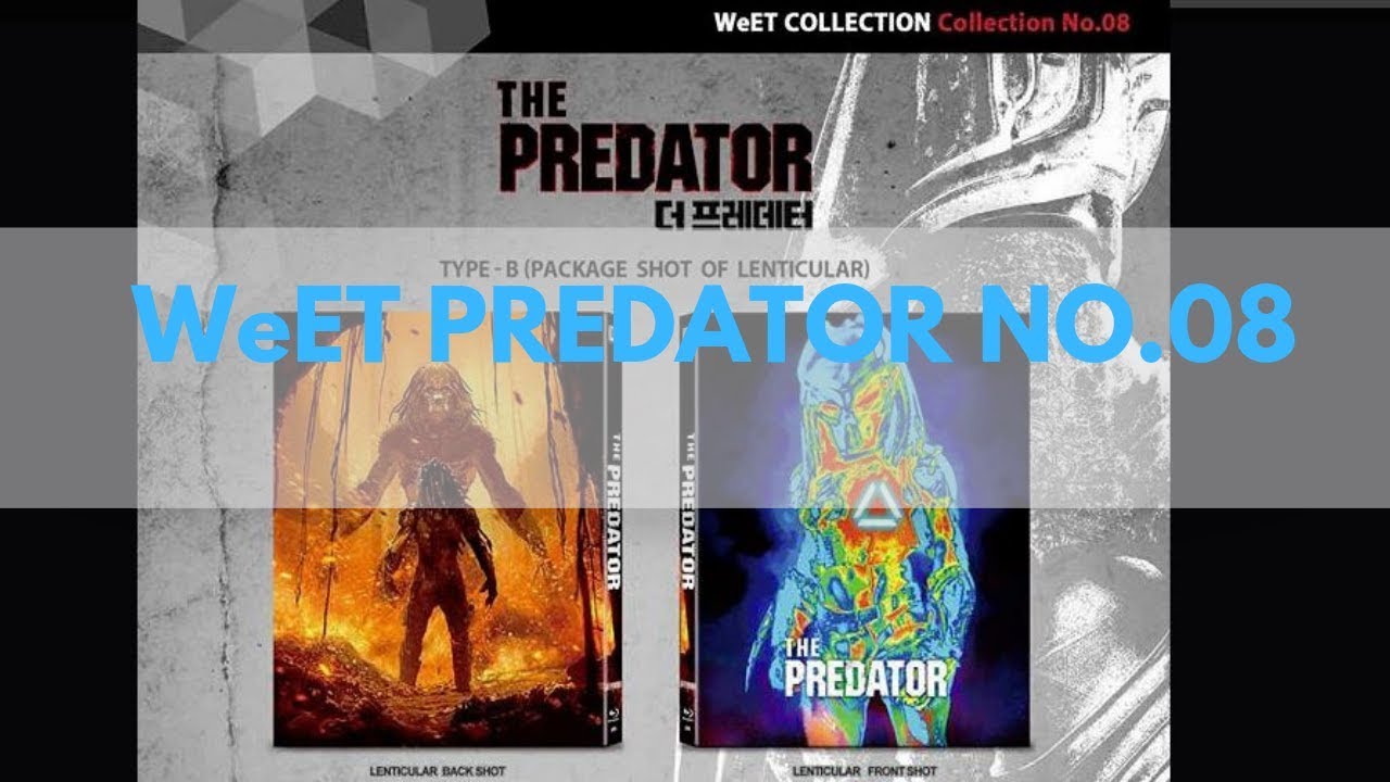 Predator WeET COLLECTION #08 premium steelbook