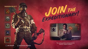 Cod WW2 Beta: ALL DIVISIONS! (Cutscenes, Skills, Etc)