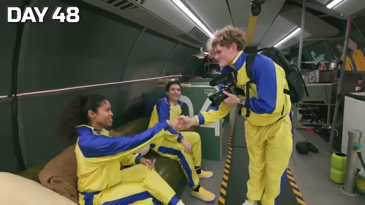 Survive 100 Days In Nuclear Bunker, Win$500,000 | Hindi | Mr beast hindi newvideomrbeast@MrBeast