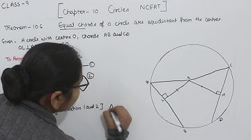Class 9 -Theorem 10.6- Circles- Chapter 10 Maths Class 9- NCERT