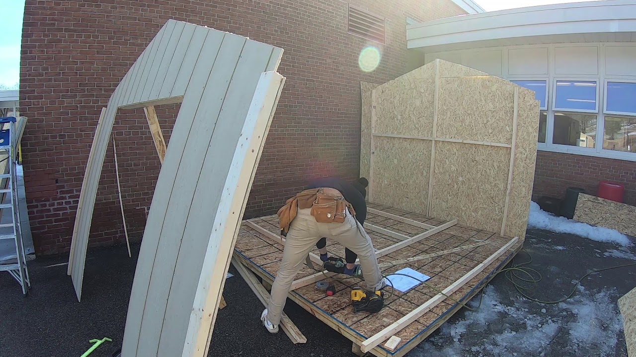 How to Build Princeton/Liberty 10x10 Shed Timelapse - YouTube