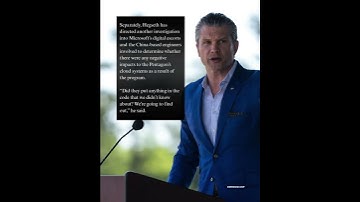 Pentagon terminates use of China-based engineers to support cloud systems