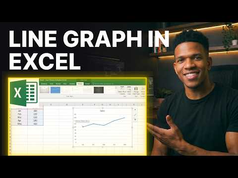 How to Make a Line Graph in Microsoft Excel (2026) | Step-by-Step