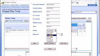 Microsoft Dynamics SL Time Entry and Approval