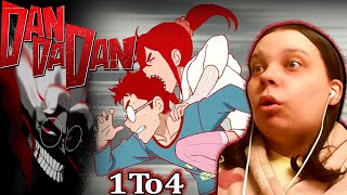 DanDaDan Reaction Episode 1-4 bizarre weird and FUN