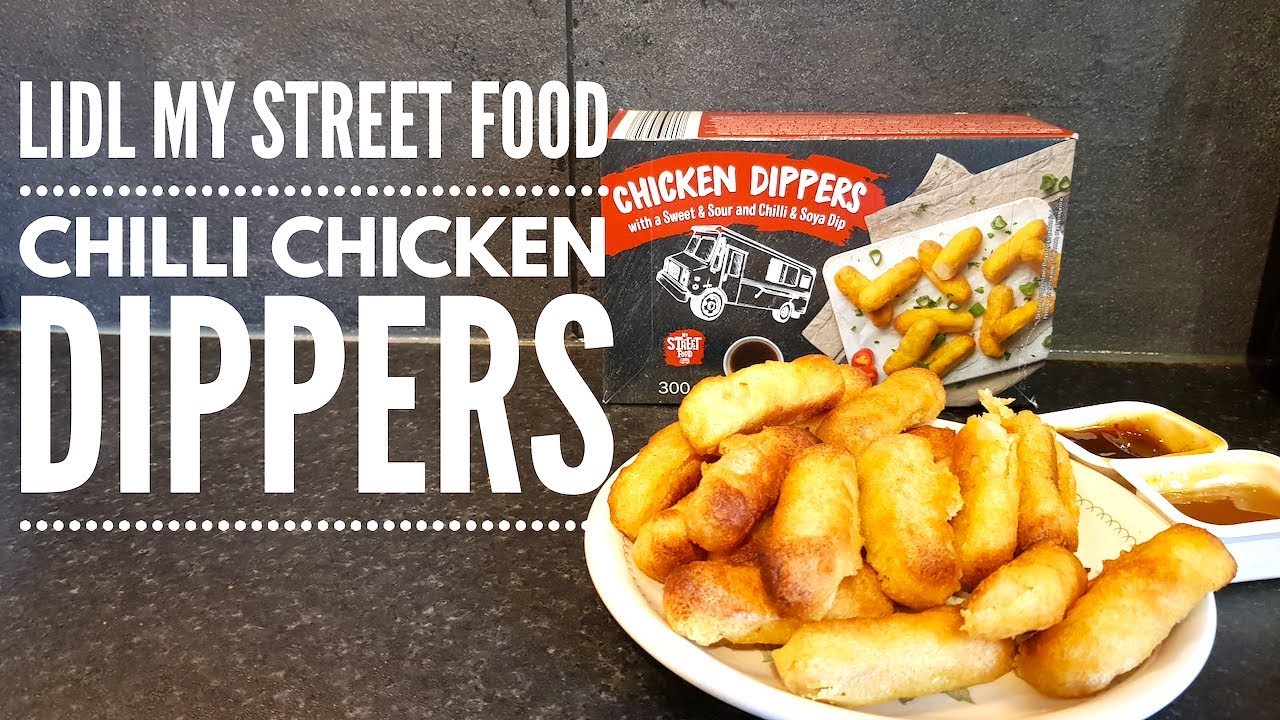 Lidl My Street Food Chicken Dippers Chilli & Soya YouTube