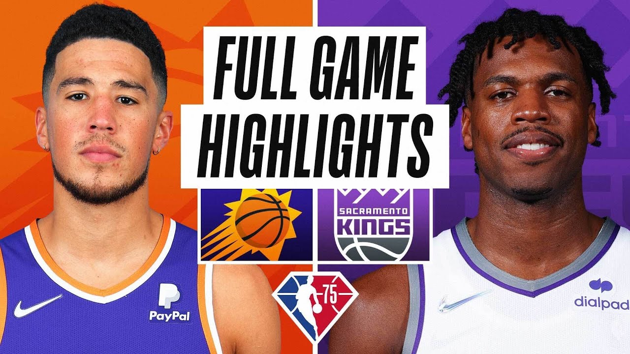 SUNS at KINGS FULL GAME HIGHLIGHTS November 8, 2021 YouTube