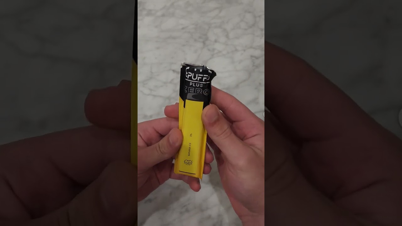 Unboxing New Puff-Zero Banana Ice from centralsmokes 