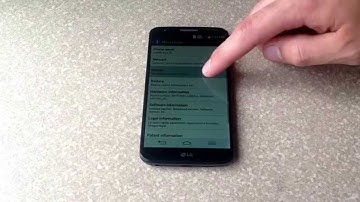 How to check the esn /imei number on a LG G2